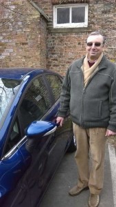 Peter Clarkson, volunteer driver with the Ripon and Rural Voluntary Car Driving Service